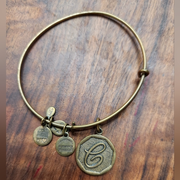 Alex And Ani Initial C Bracelet - Picture 1 of 1